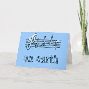 Musical Peace on Earth Cards