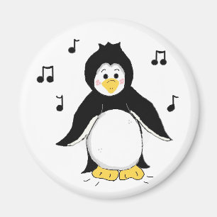 Musical Penguin Magnet