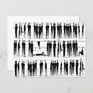 MUSICAL PEOPLE Postcard
