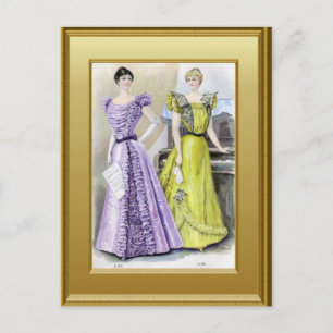 Musical performance postcard