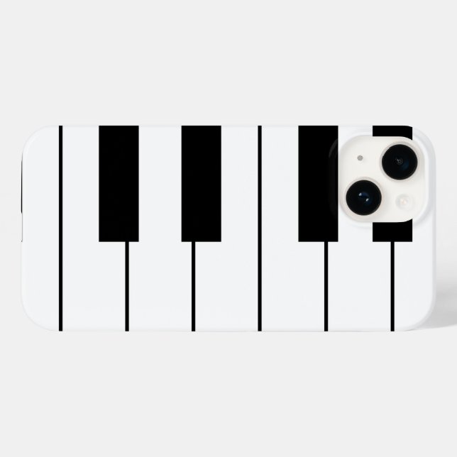 Musical piano keys Case-Mate iPhone case (Back (Horizontal))