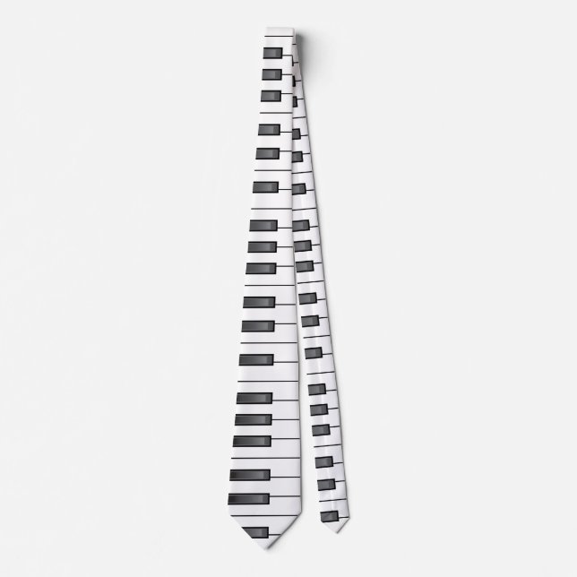 Musical piano keys tie (Front)