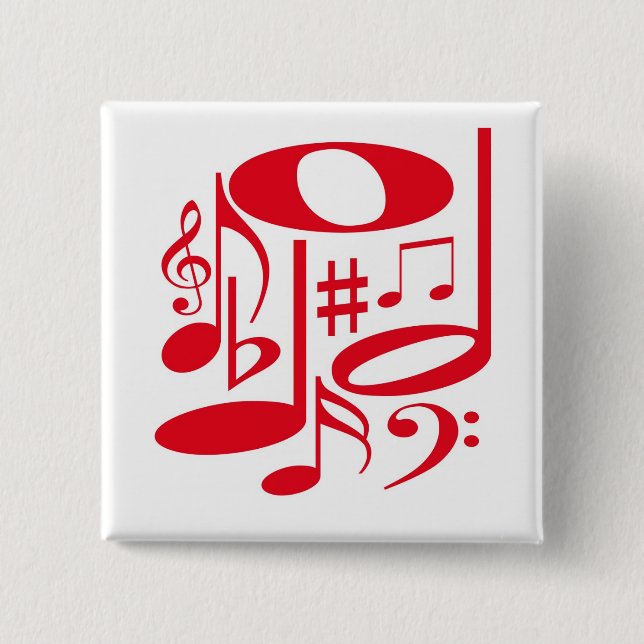 Musical  Red Button (Front)
