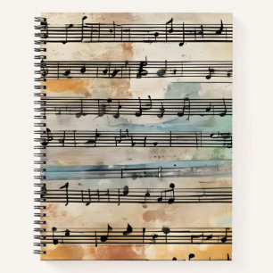 Musical Rhymes Notebook