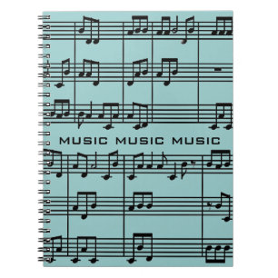 Musical Score Notebook