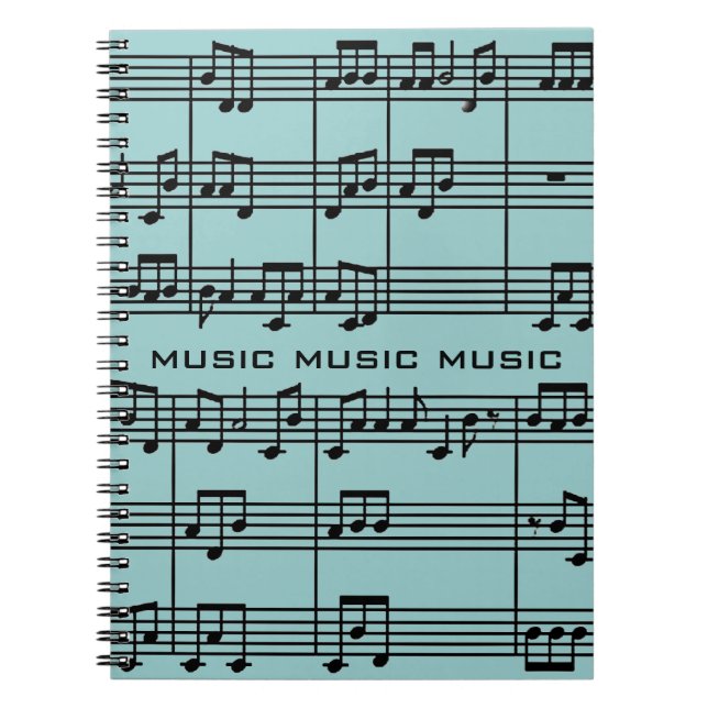 Musical Score Notebook (Front)