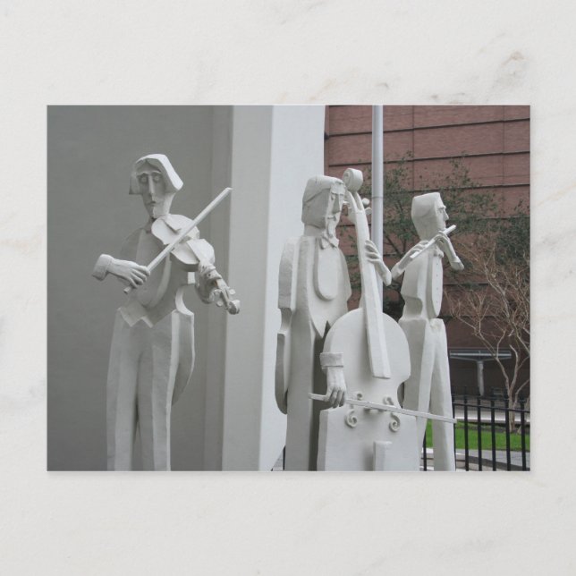 Musical Sculpture Postcard (Front)