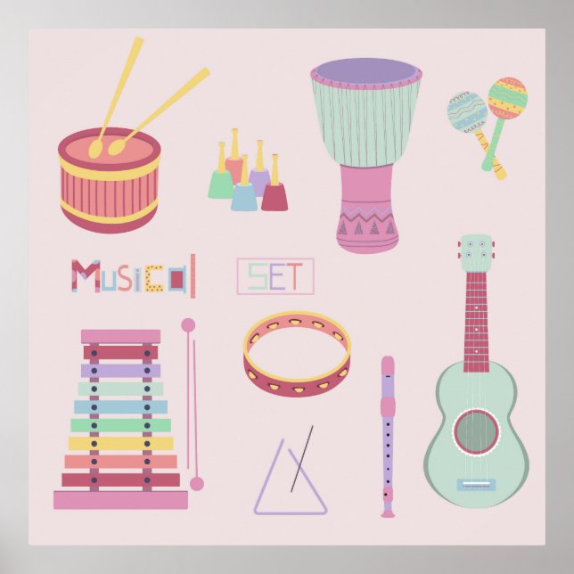 musical set poster (Front)