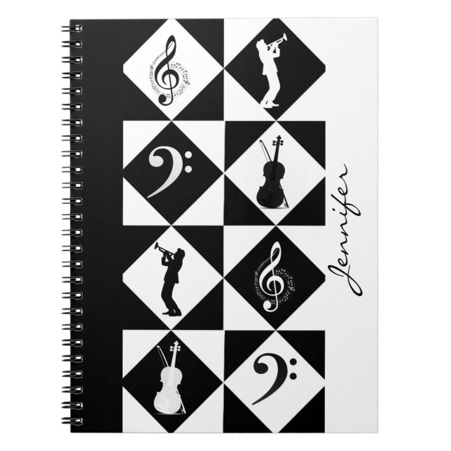 Musical Signs Notebook (Front)