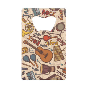 Musical Sketch: Colorful Vintage Seamless.