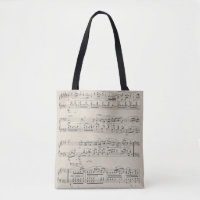 Musical song sheet melody