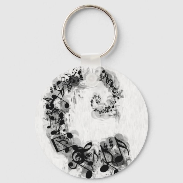 Musical Spiral Key Ring (Front)