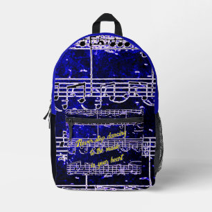 Musical Steps- Electric Blues Backpack