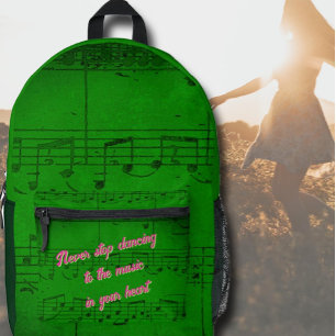 Musical Steps- Forest Fanfare Backpack