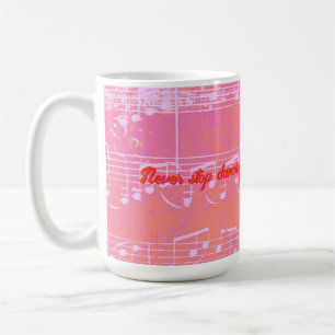 Musical Steps- Mango Tango Mug