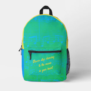 Musical Steps- Seaside Sway Backpack