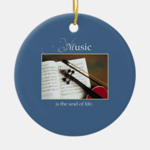 Musical Strings, The Soul of Life, Traditional Ceramic Tree Decoration