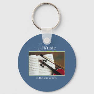 Musical Strings, The Soul of Life, Traditional Key Ring