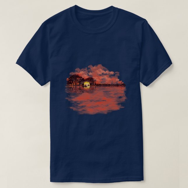 Musical Sunset T-Shirt (Design Front)