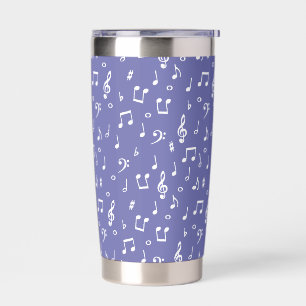 musical symbols  thermal tumbler