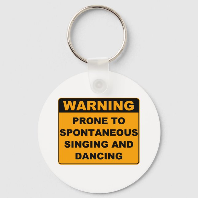 Musical Theater Key Ring (Front)