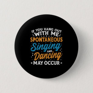 Musical Theatre Nerds Gifts Theatre Geek Graphic Q 6 Cm Round Badge
