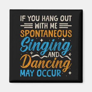 Musical Theatre Nerds Theater Geek Graphic Quote A Magnet