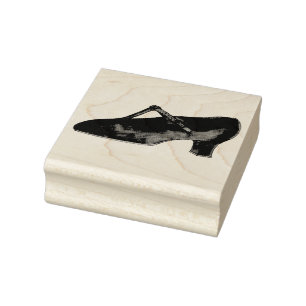 Musical Theatre T-Strap Character Dance Shoe Rubber Stamp