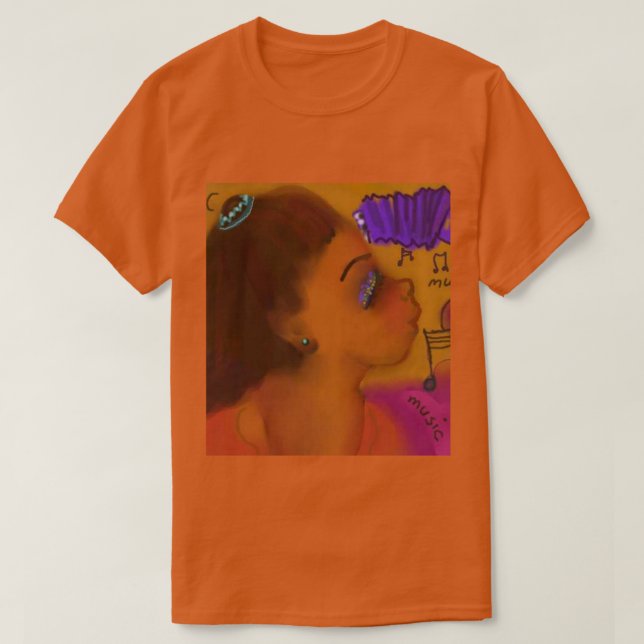 Musical theme T-Shirt (Design Front)