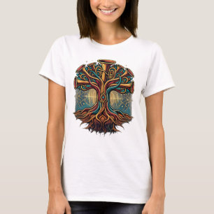 Musical Tree of Sound Music Lover Art T-Shirt