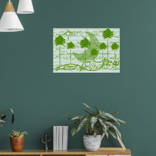 Musical Trees Poster