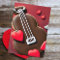 Musical Valentine Pun Chocolate Violin-tine Hearts