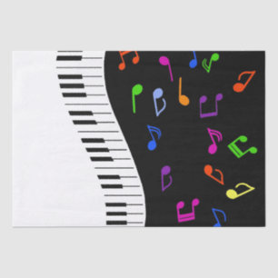 Musical Waves Tissue Paper