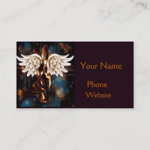 Musical Wings Business Card