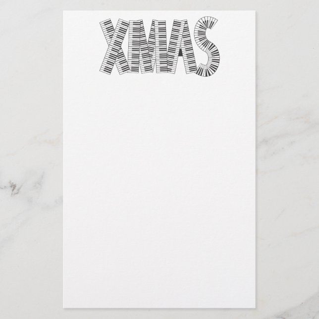 MUSICAL XMAS STATIONERY (Front)