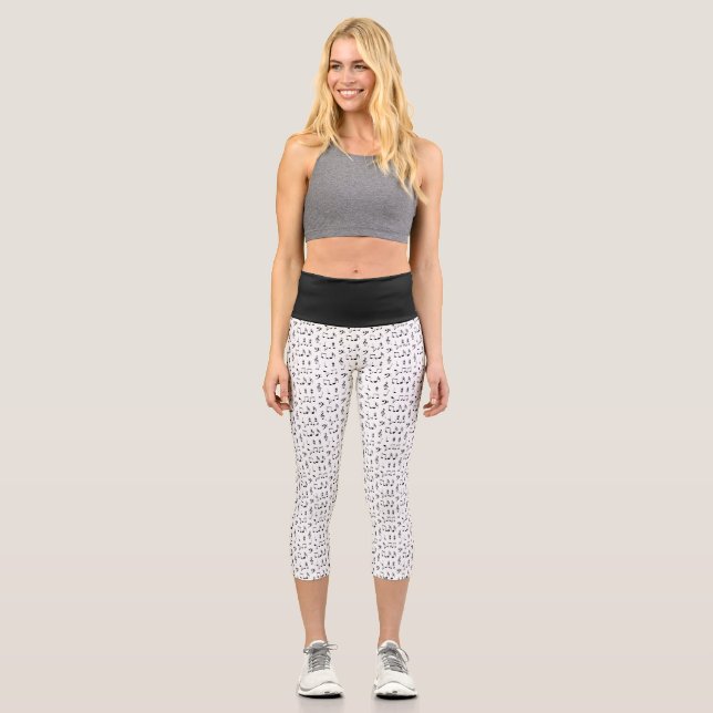Musical Yoga Capris (Front)