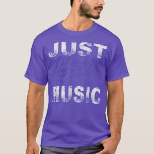 Musican Lover Music Notes Just Music T-Shirt