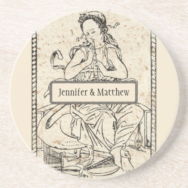 Musicha XXVI Personalised Coaster (Front)