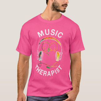 Musicherapist Design Music Notes family T-Shirt