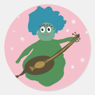 Musician Alien, Cure Creature Sticker