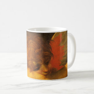 Musician Angel Playing Lute by Rosso Fiorentino Coffee Mug