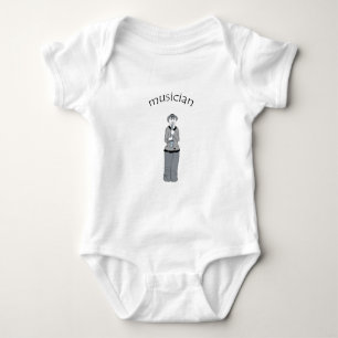 musician baby bodysuit