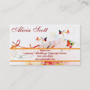 Musician Business Card