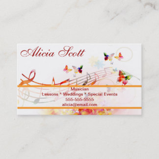 Musician Business Card