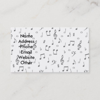 Musician Business Card