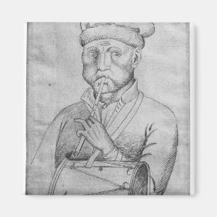 Musician, from the The Vallardi Album Magnet