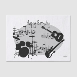Musician Graphic Gift Tissue HAMbyWG Tissue Pape Paper