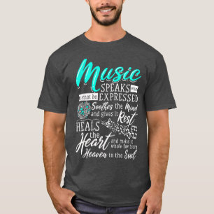 Musician Guitar Drummer Piano Band Music T-Shirt