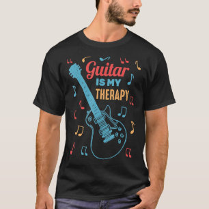 Musician - Guitar Is My Therapy - Peace - Artist - T-Shirt