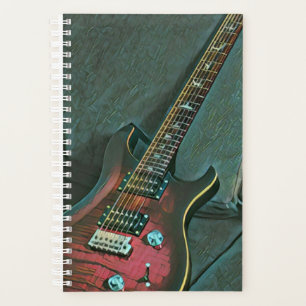 musician guitar lovers gift planner
